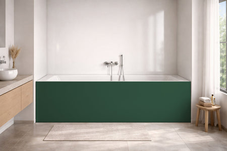 Badewannenverkleidung Einfarbig RAL 6028 Kieferngrün
