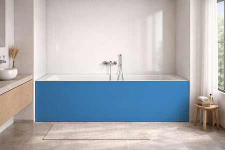 Badrückwand Einfarbig RAL 5015 Himmelblau