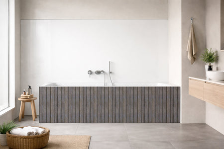 Badewannenverkleidung Holzoptik