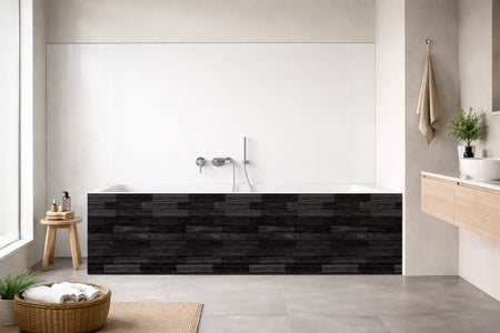 Badewannenverkleidung Holzoptik