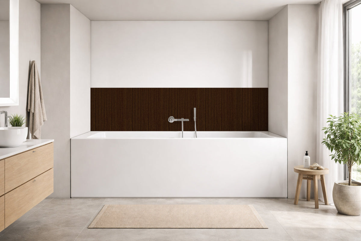 Badewannenverkleidung Holzoptik