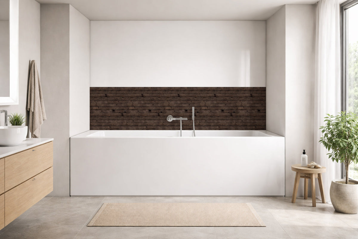 Badewannenverkleidung Holzoptik