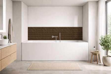 Badewannenverkleidung Holzoptik