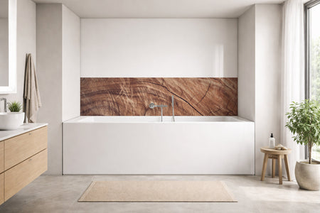 Badewannenverkleidung Holzoptik