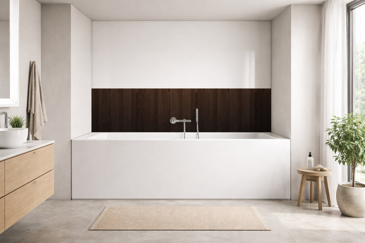 Badewannenverkleidung Holzoptik