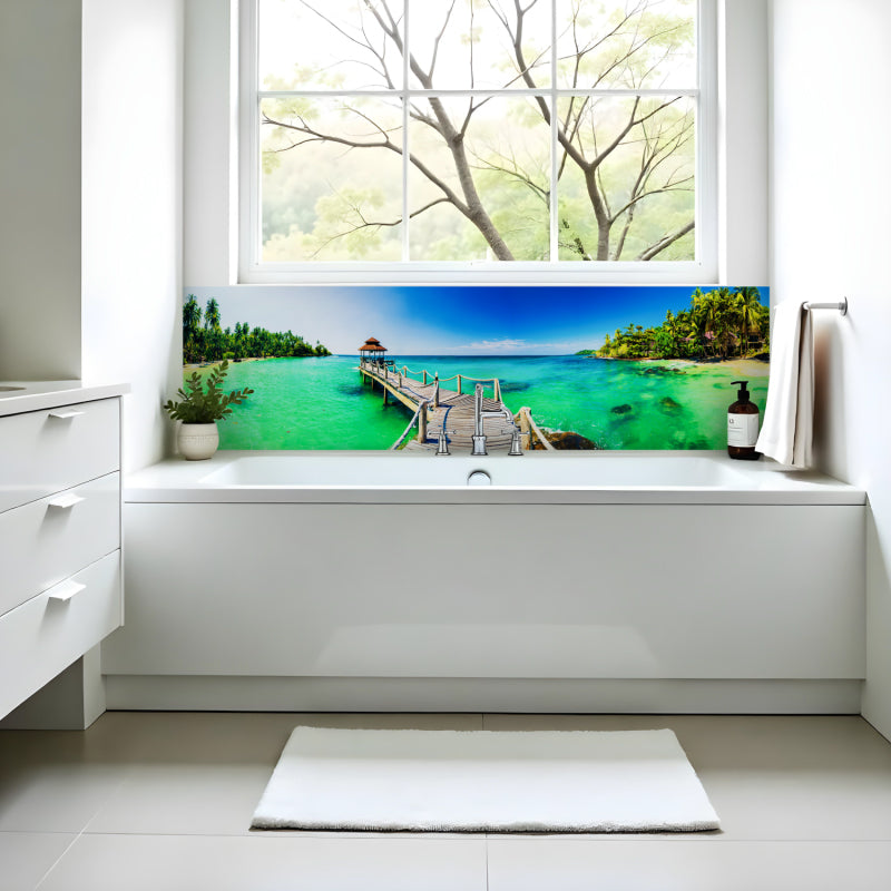 Badrückwand nach maß