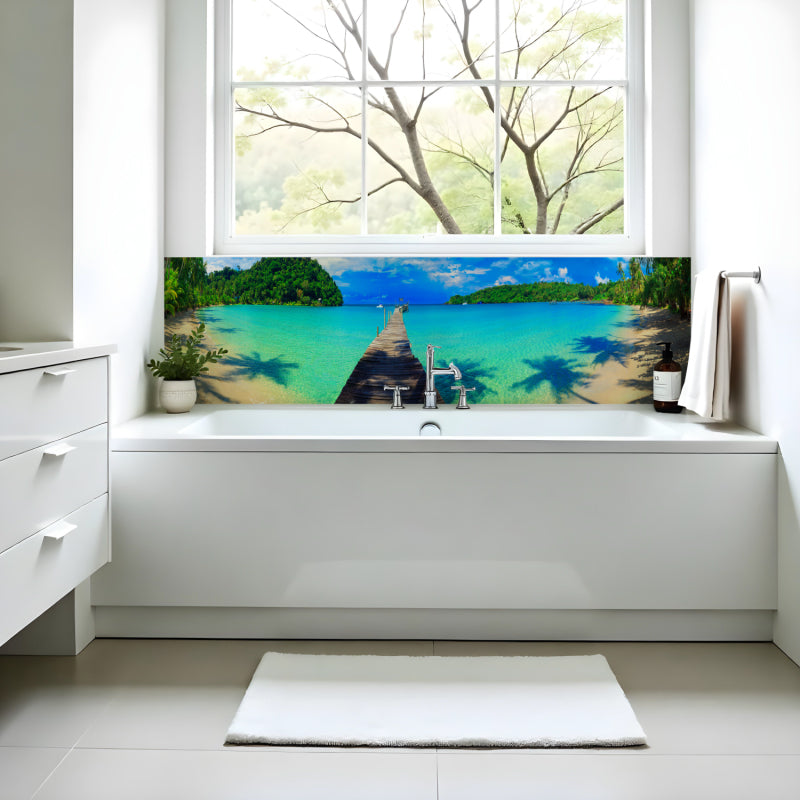 Badrückwand nach maß