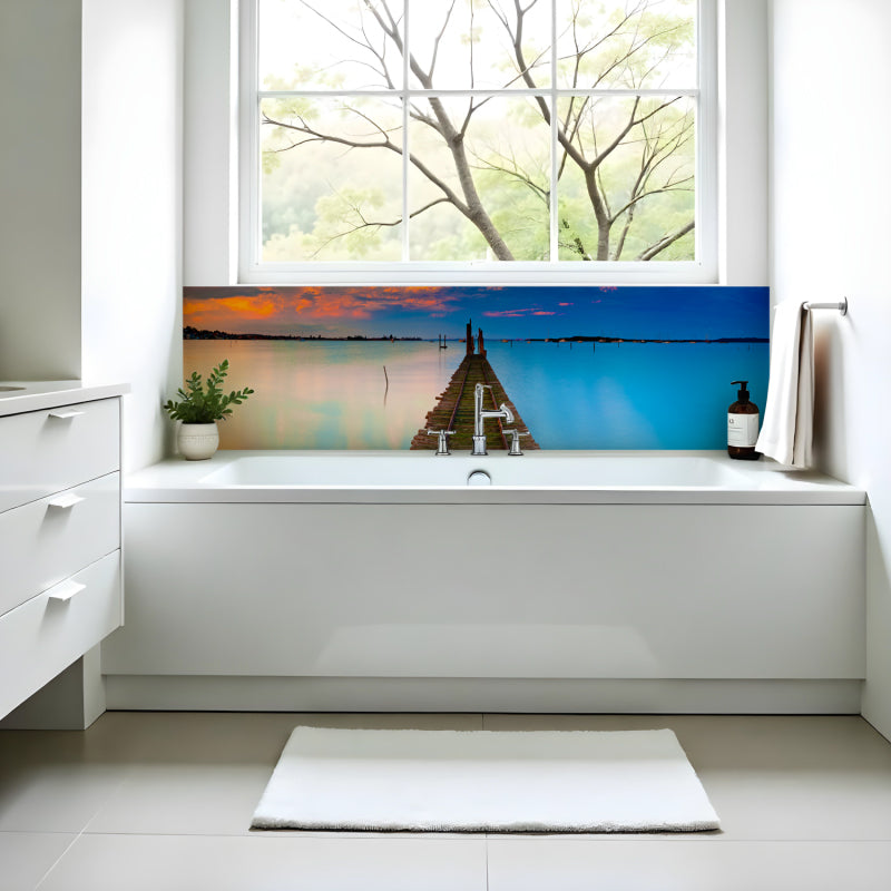 Badrückwand nach maß