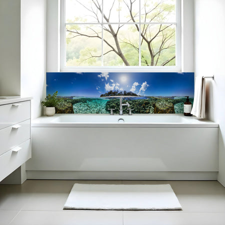 Badrückwand nach maß