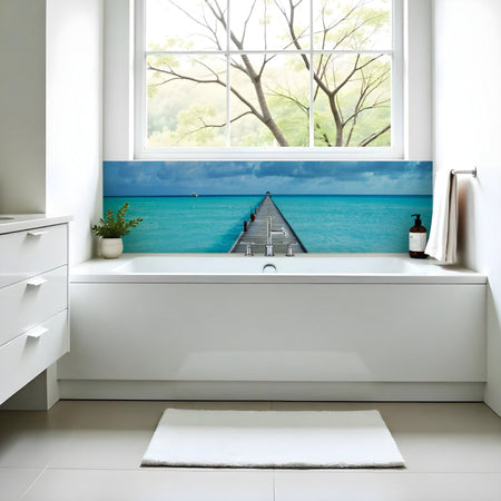 Badrückwand nach maß