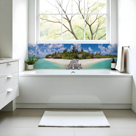 Badrückwand nach maß