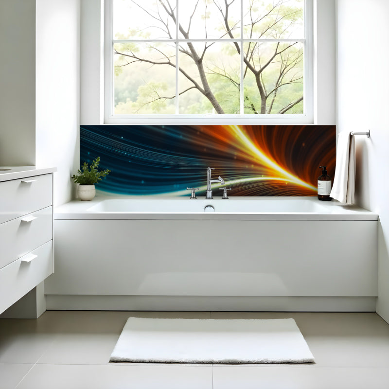 Badrückwand nach maß