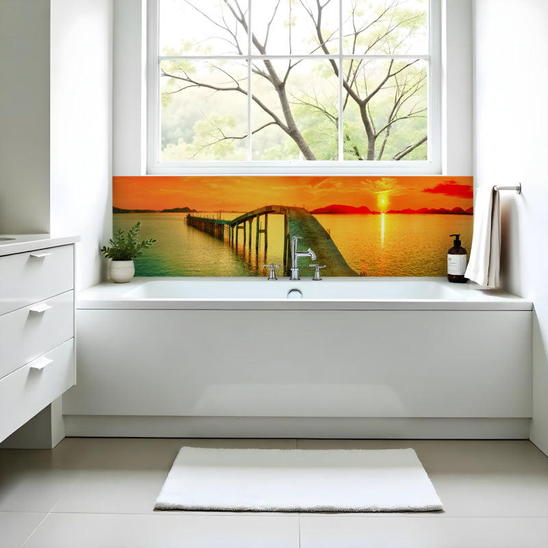 Badrückwand nach maß