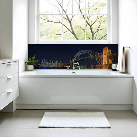 Badrückwand nach maß