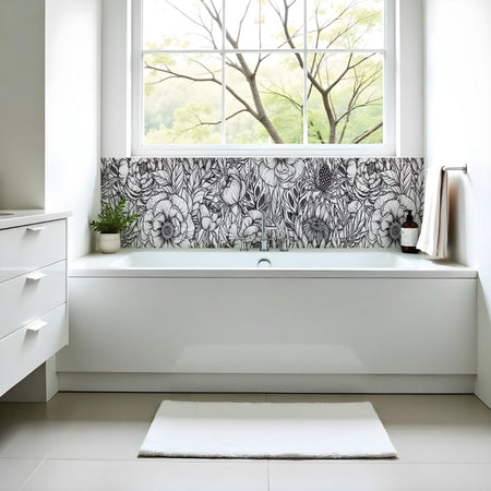 Badrückwand nach maß