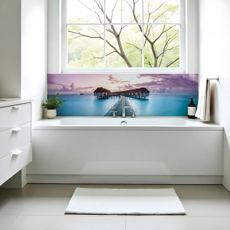 Badrückwand nach maß