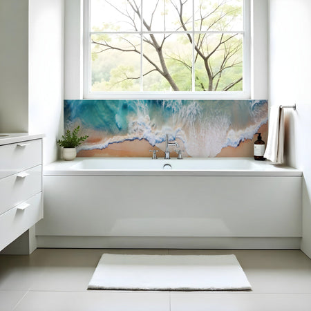 Badrückwand nach maß