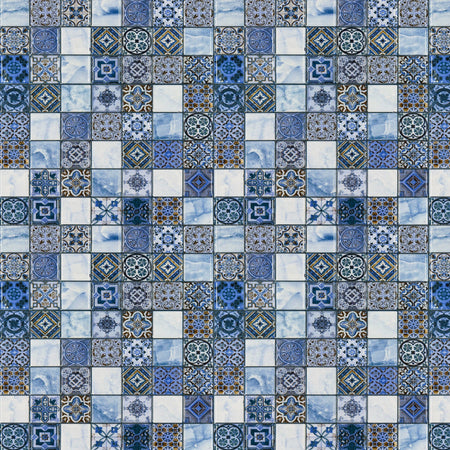 Badrückwand Fliesenoptik