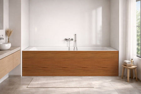 Badewannenverkleidung Holzoptik