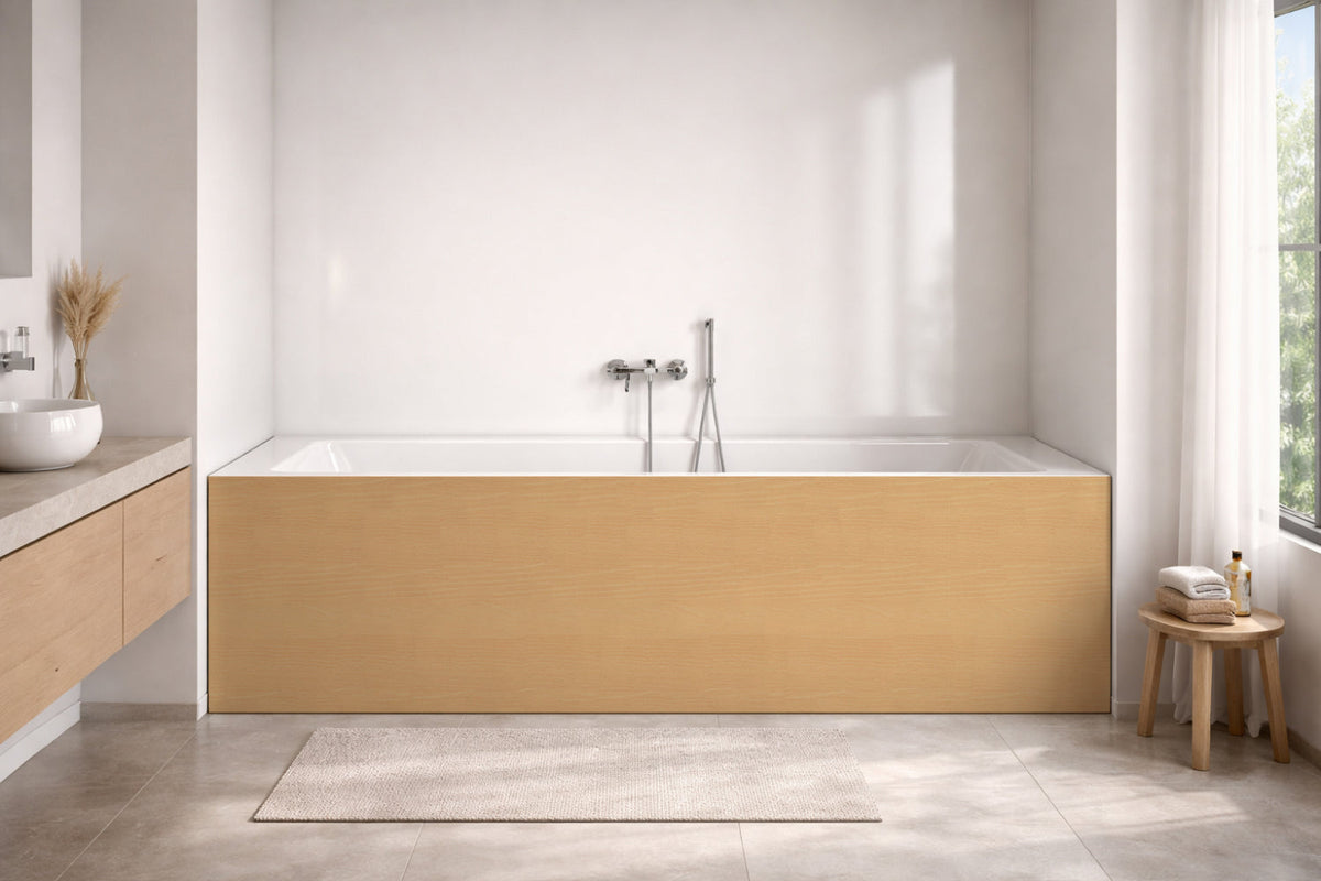 Badewannenverkleidung Holzoptik