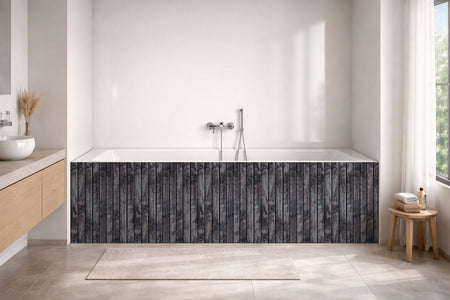 Badewannenverkleidung Holzoptik