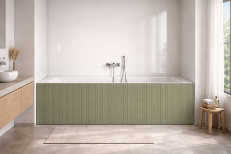Badewannenverkleidung Holzoptik