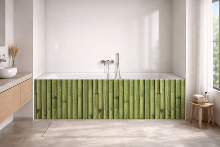 Badewannenverkleidung Holzoptik