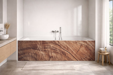 Badewannenverkleidung Holzoptik