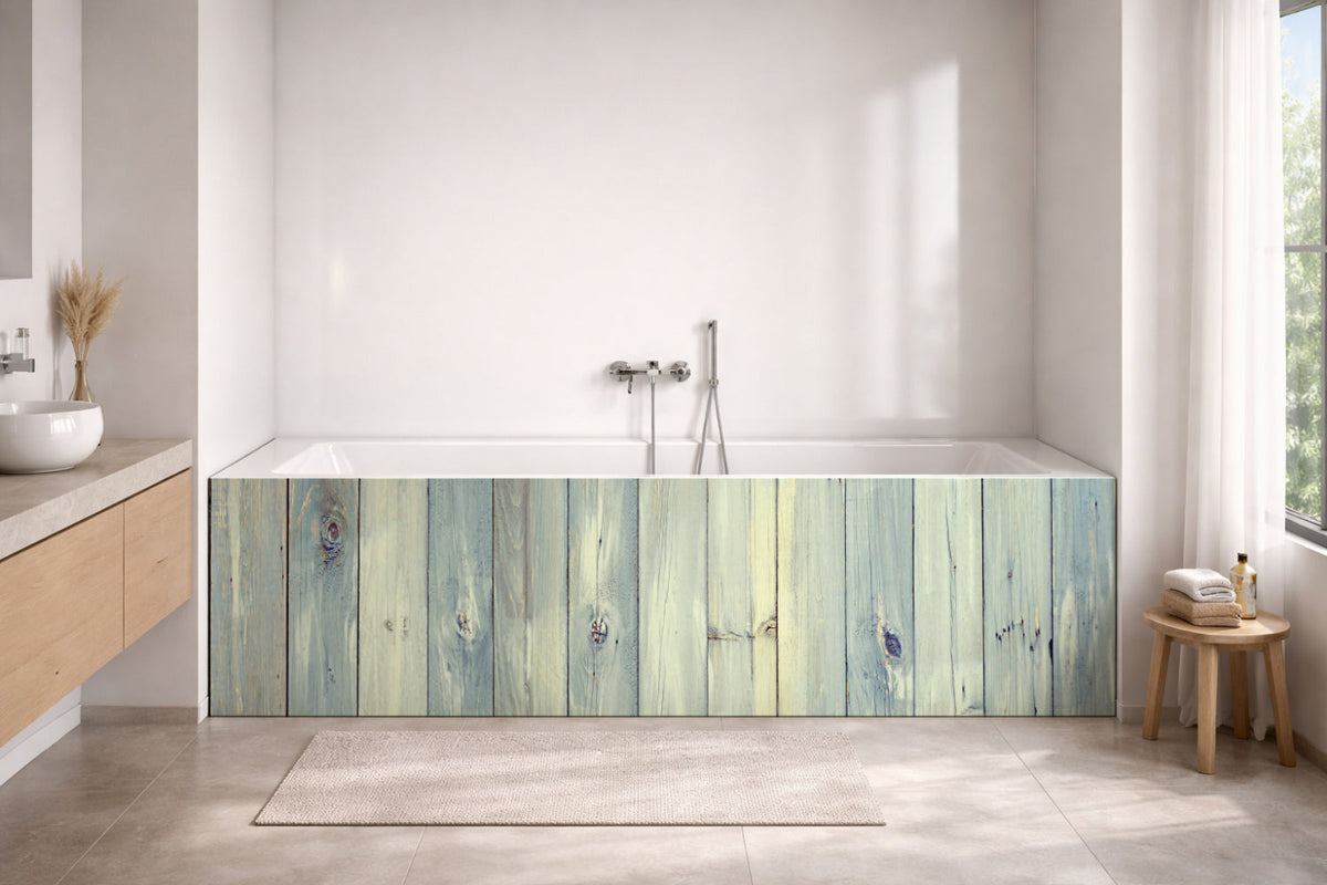 Badewannenverkleidung Holzoptik