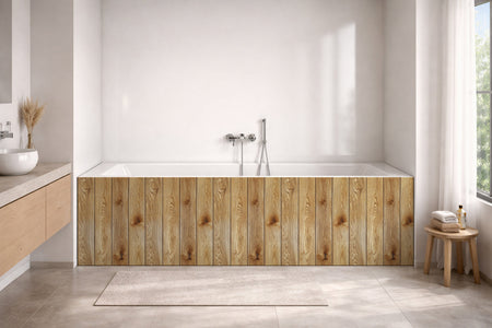 Badewannenverkleidung Holzoptik