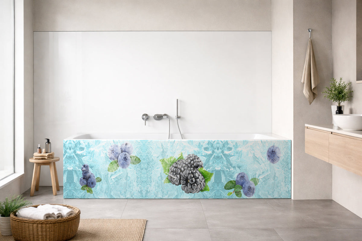 Badrückwand