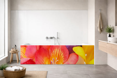 Badrückwand