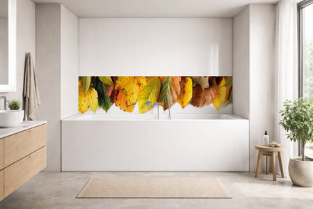 Badrückwand
