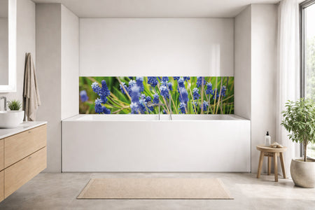 Badrückwand