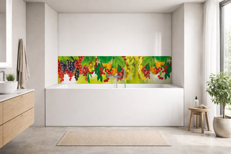 Badrückwand