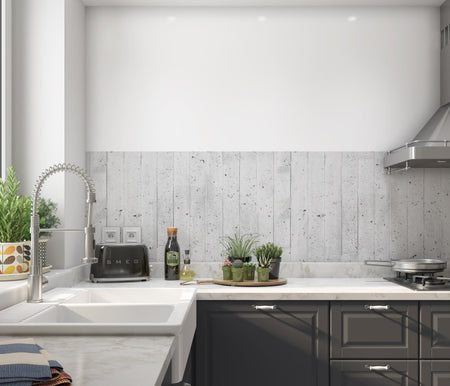 Küchenrückwand Aluverbund Betonoptik