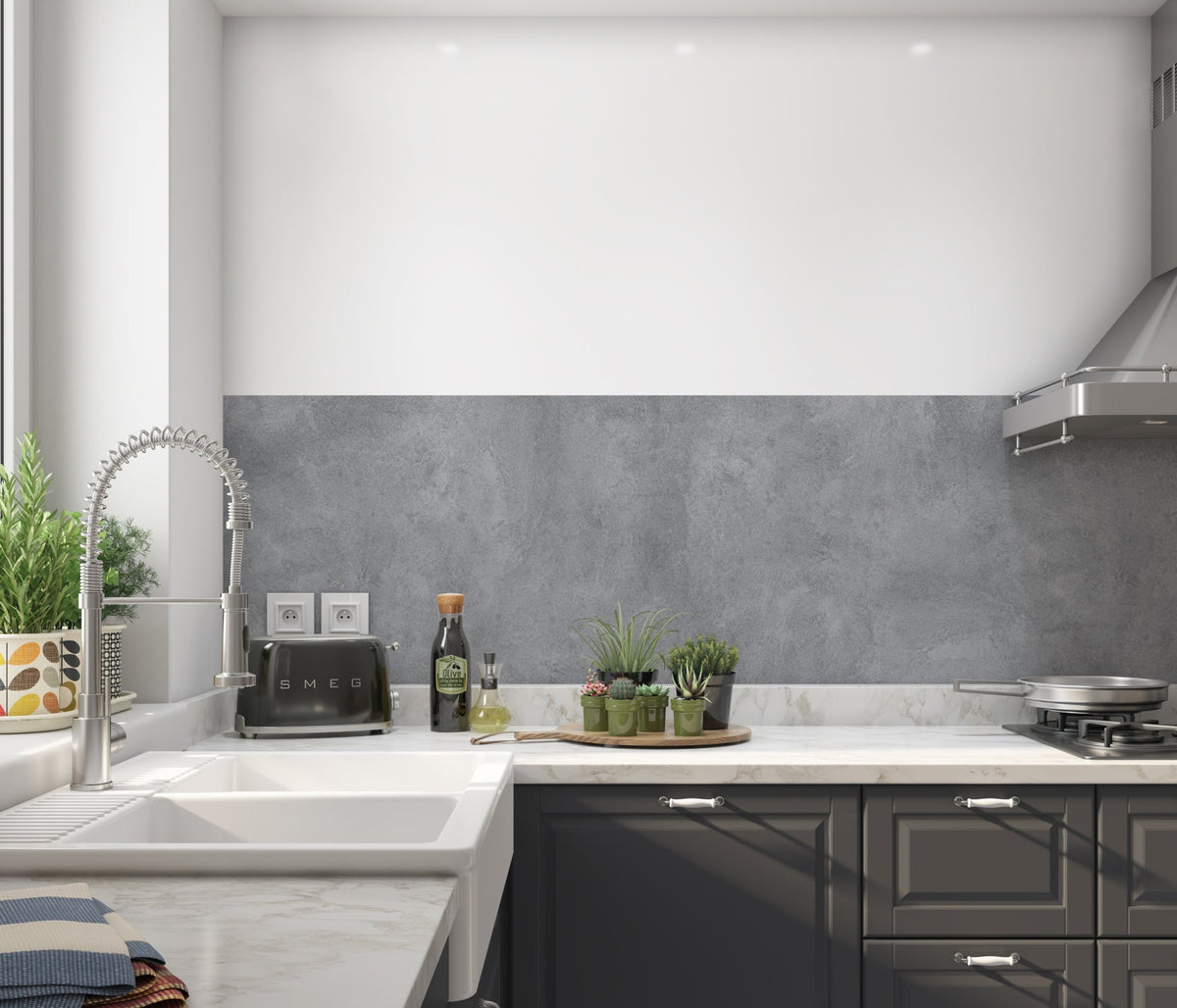 Küchenrückwand Betonoptik