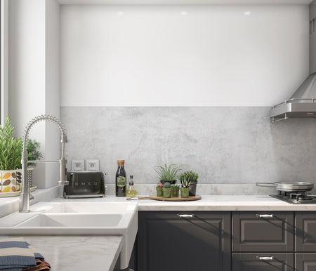 Küchenrückwand Folie Betonoptik