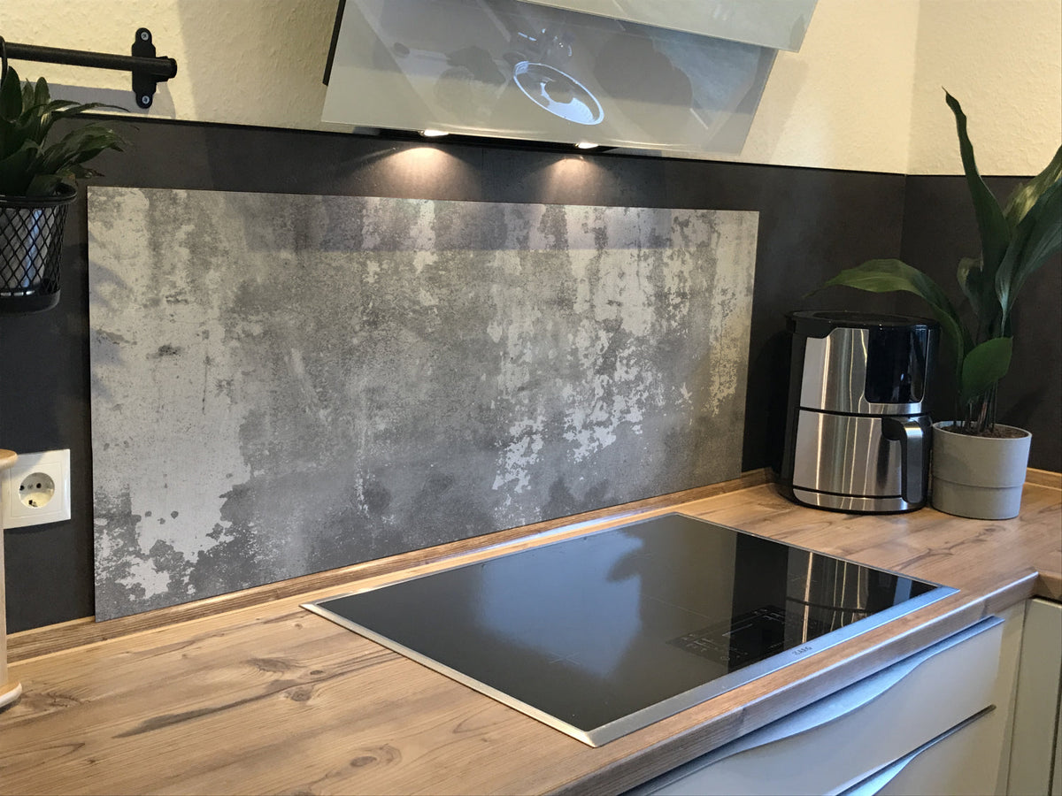 Spritzschutz Küche Betonoptik