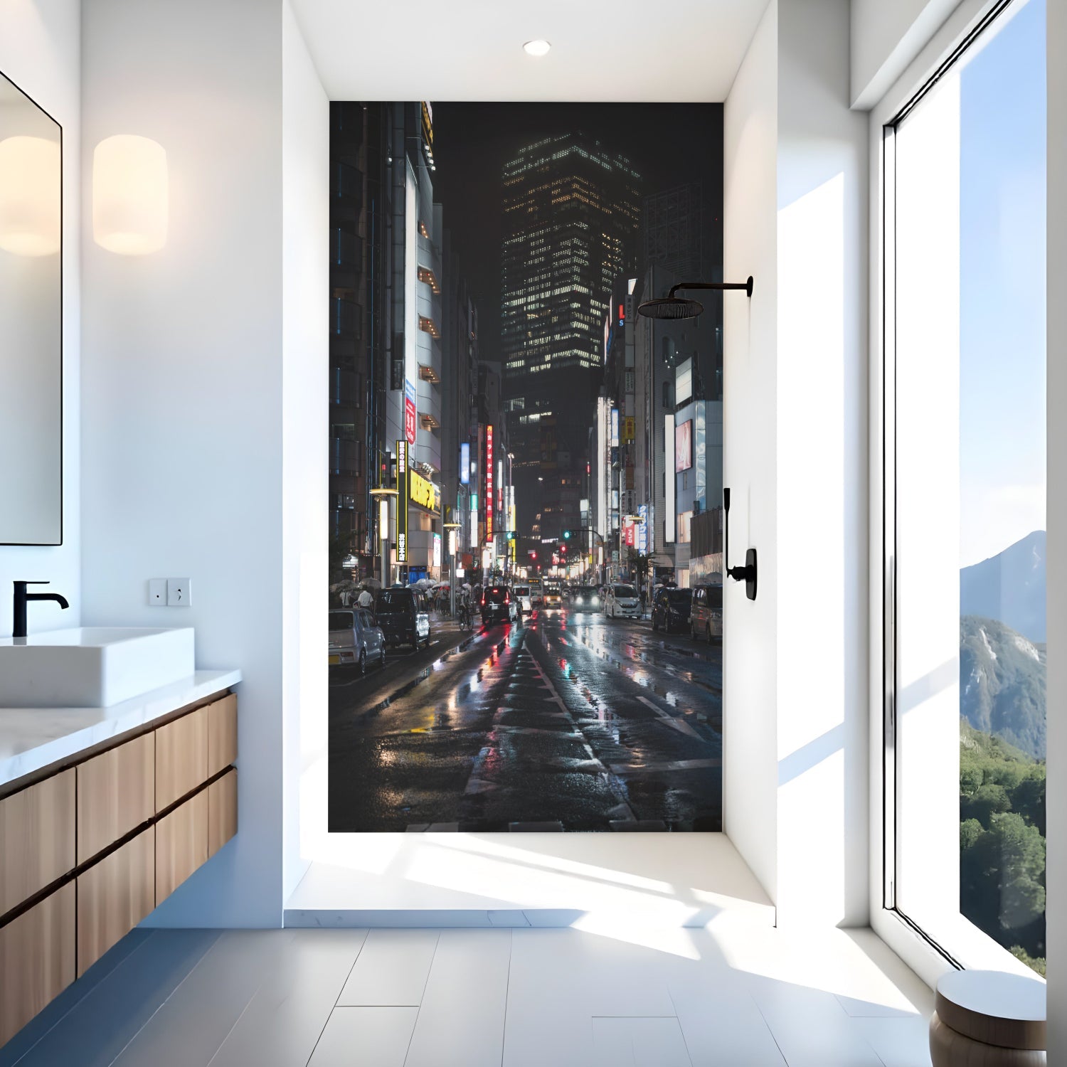 Duschrückwand nach maß