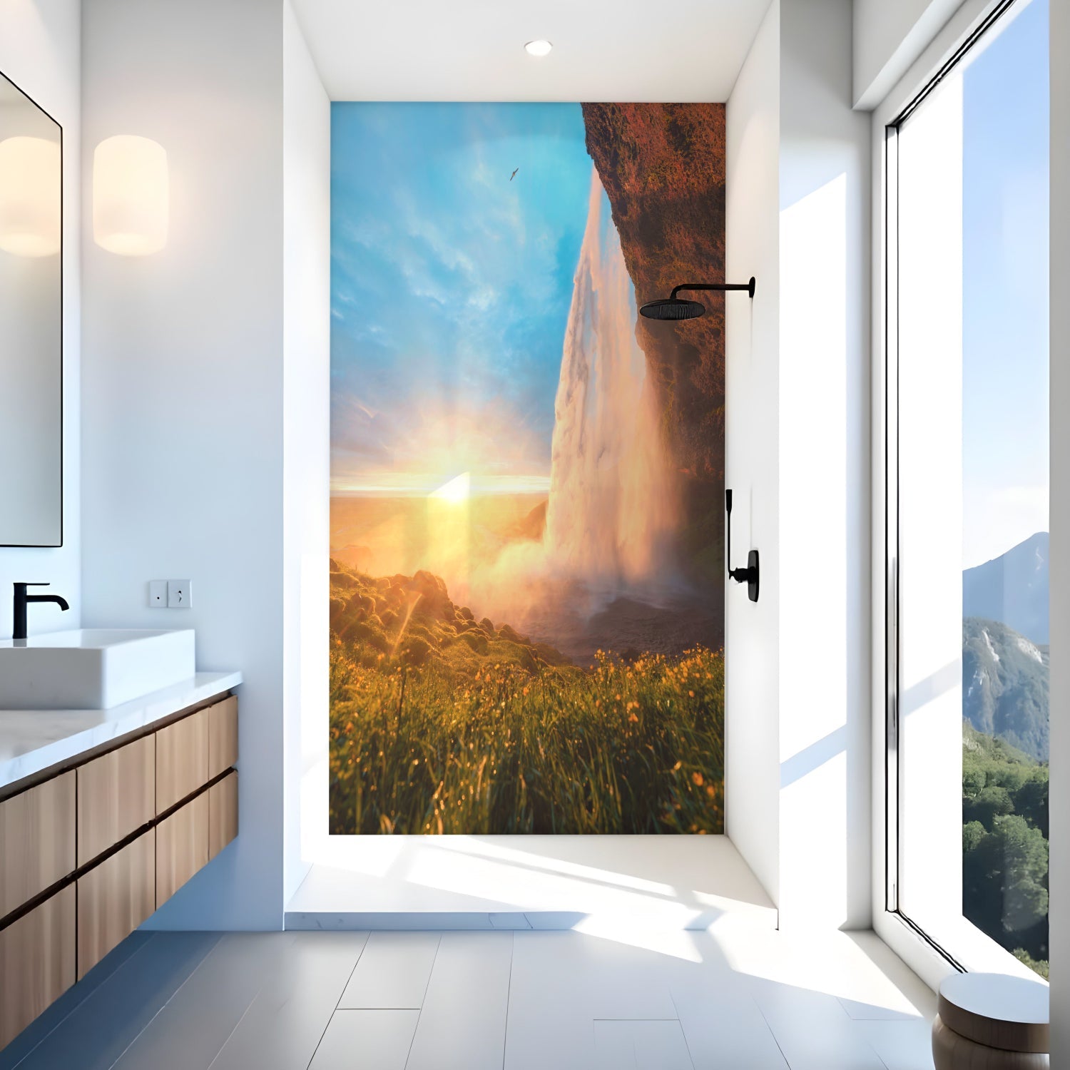 Duschrückwand nach maß