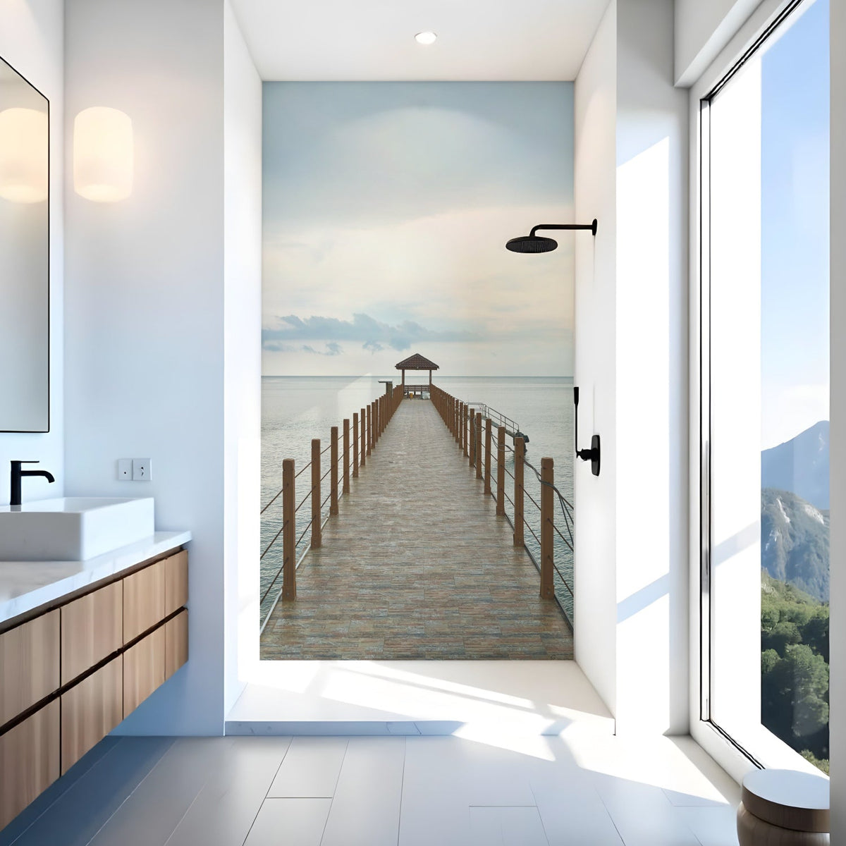 Duschrückwand nach maß