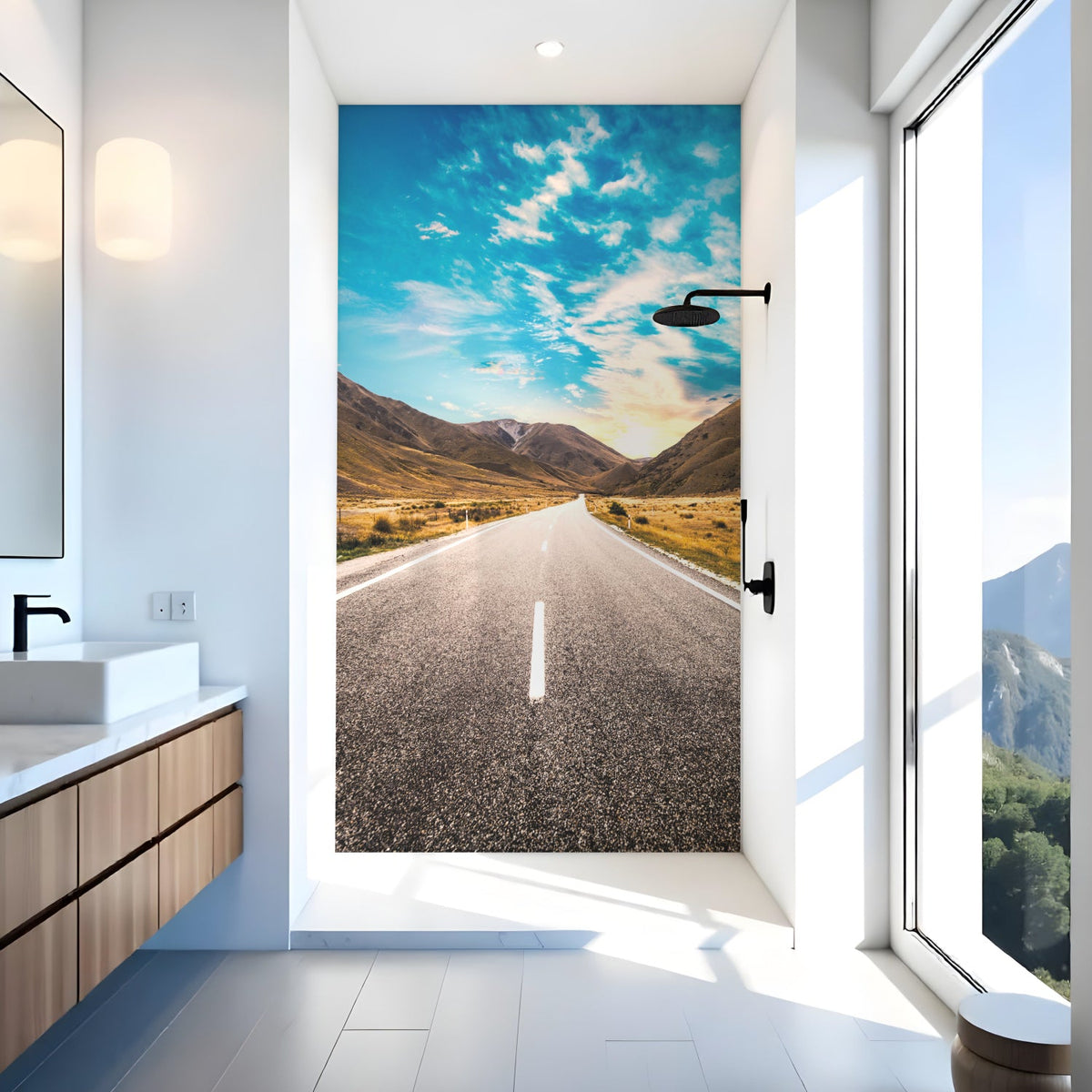 Duschrückwand nach maß