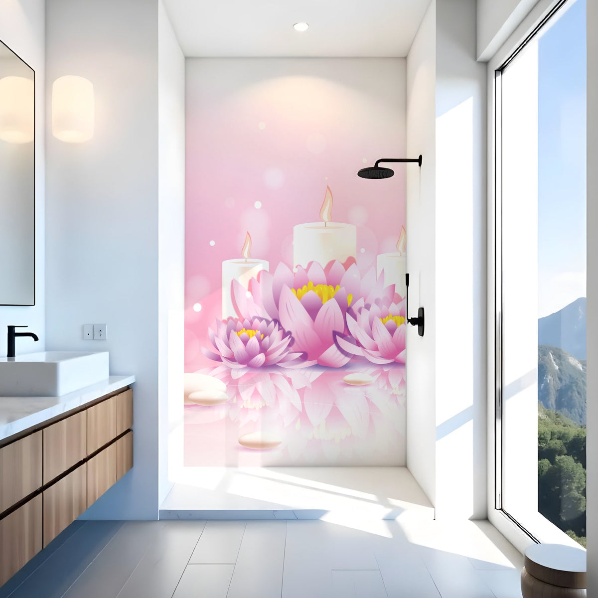 Duschrückwand nach maß