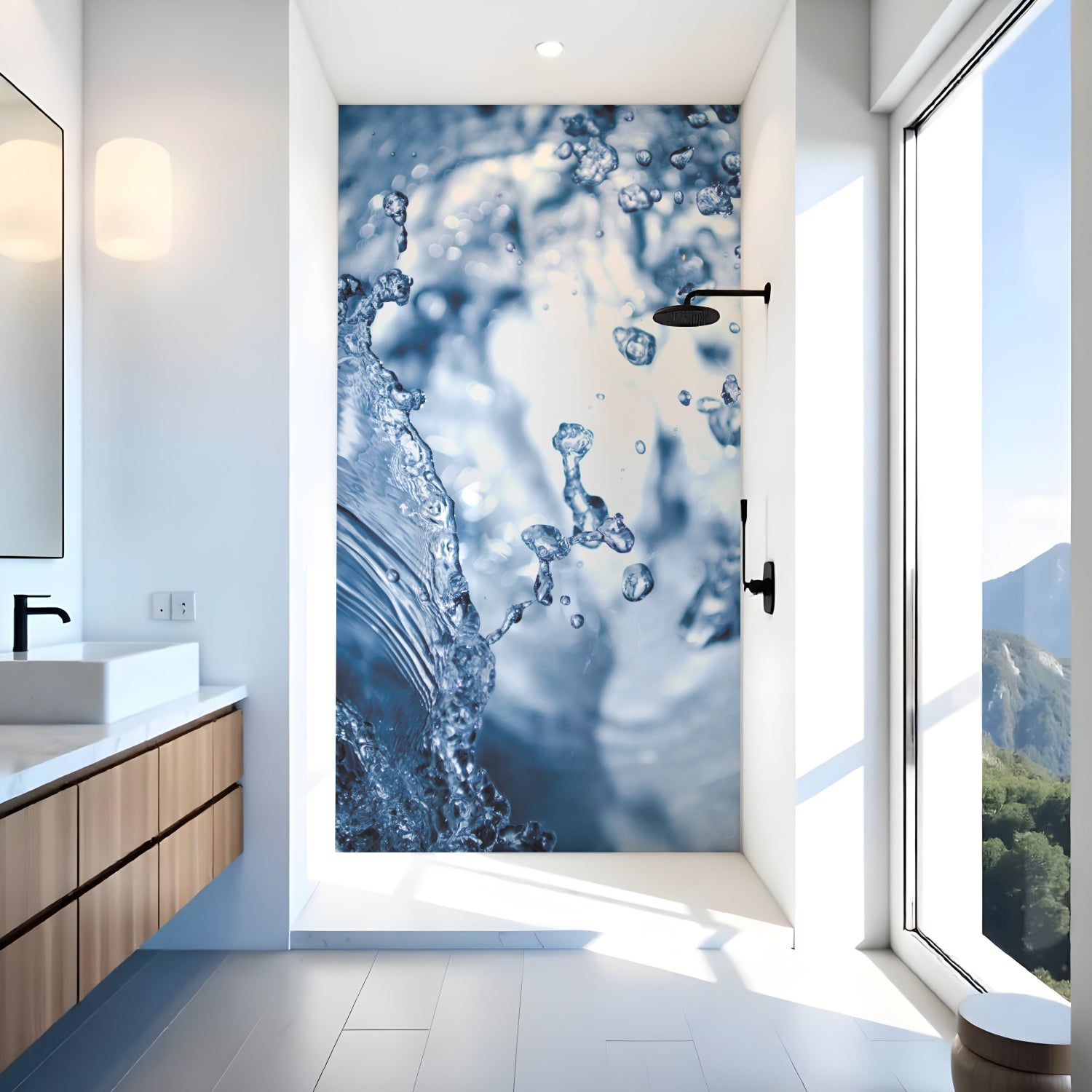 Duschrückwand nach maß