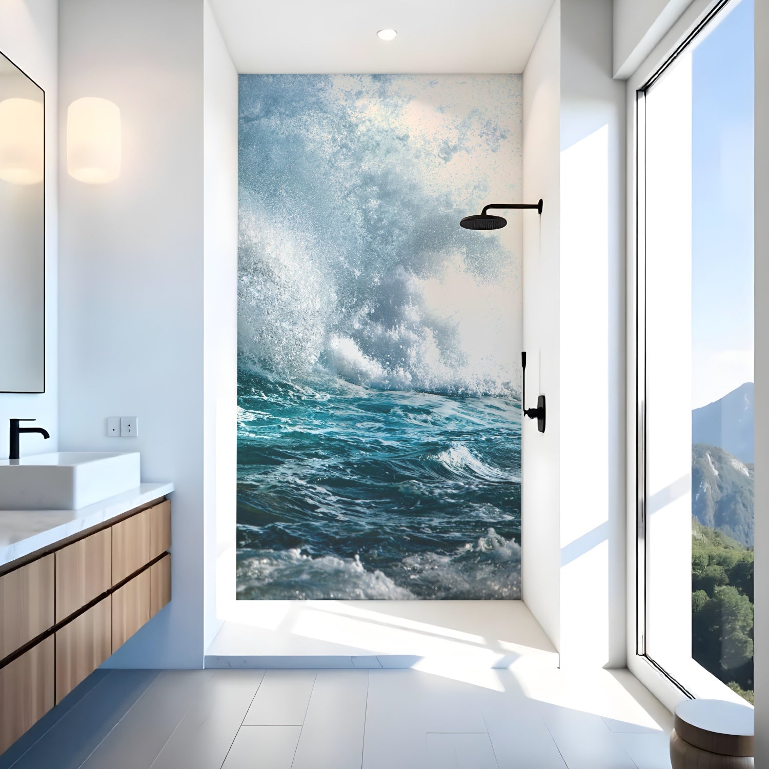 Duschrückwand nach maß