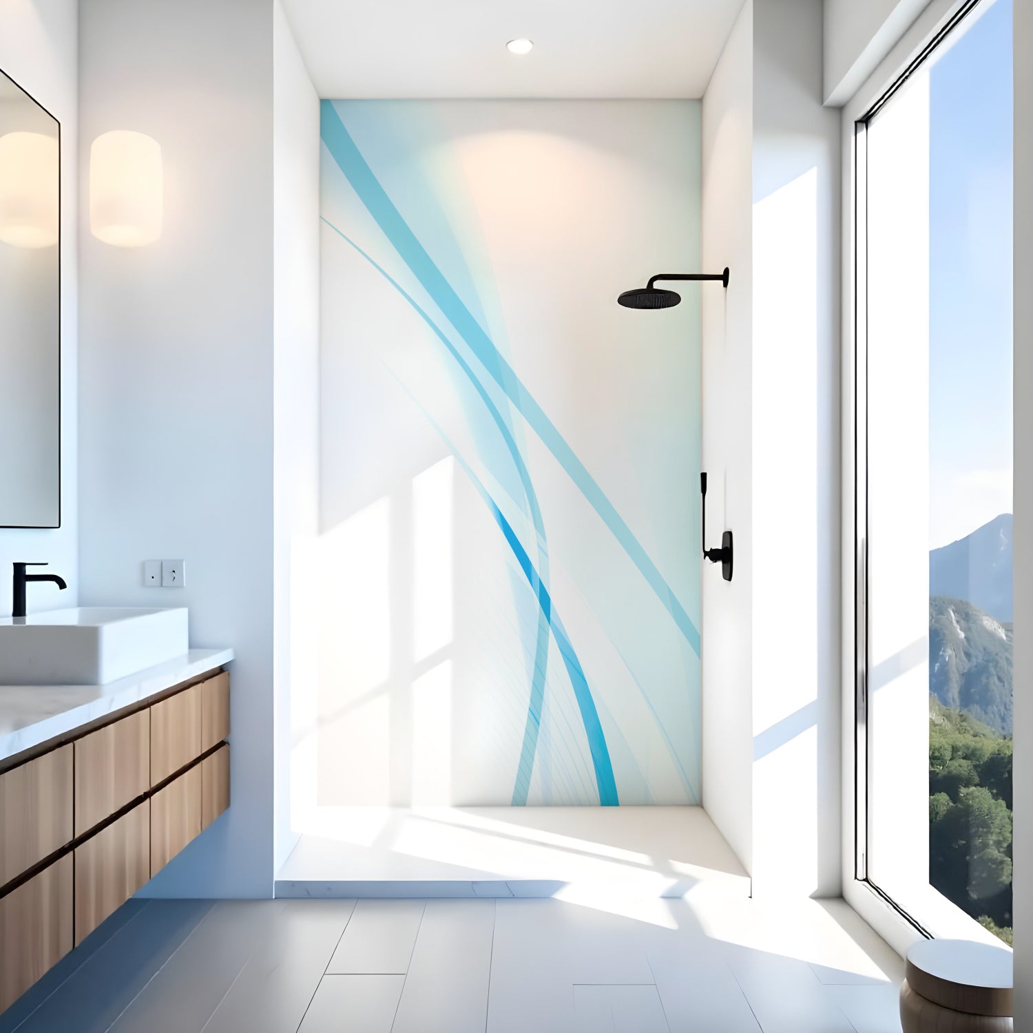 Duschrückwand nach maß