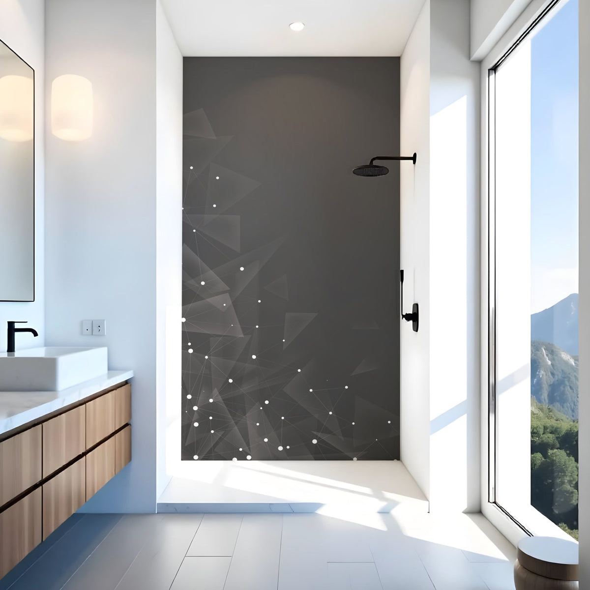 Duschrückwand nach maß