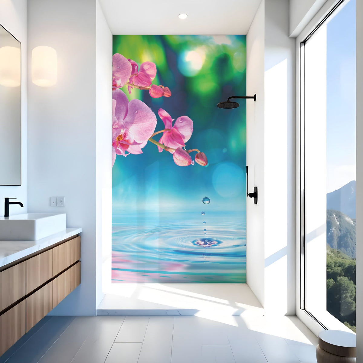 Duschrückwand nach maß