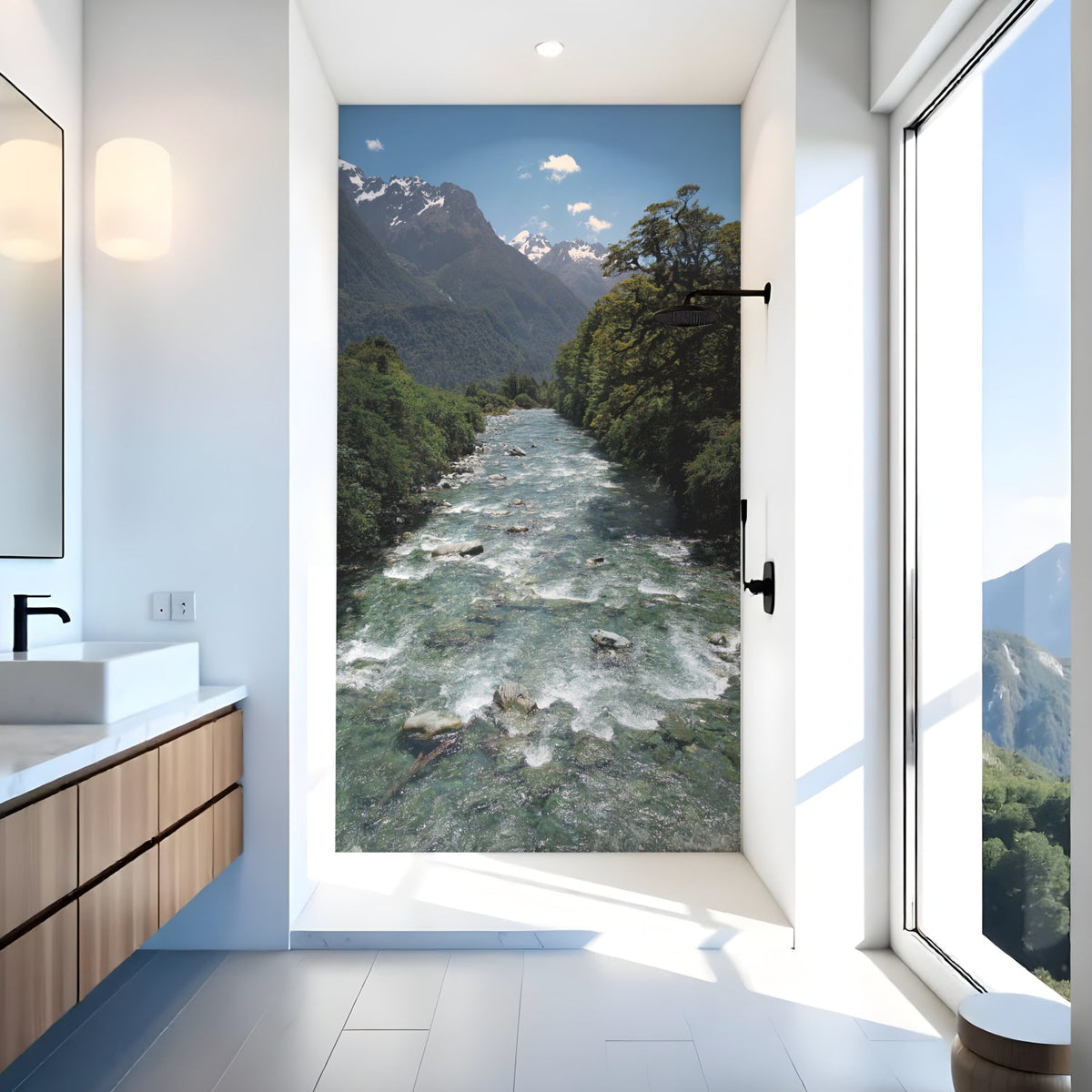 Duschrückwand nach maß